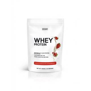 Descanti Whey Protein White Chocolate Strawberry 500G