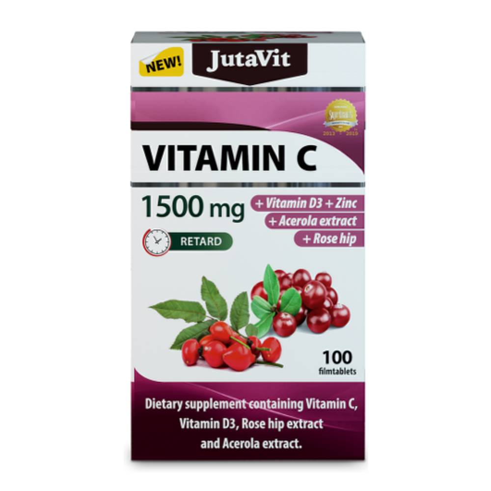 JUTAVIT JUTAVIT Vitamín C 1500 mg 100 tabliet