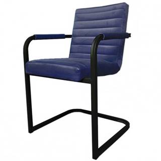 OKAY nábytok Jedálenská stolička Merenga čierna, modrá, značky OKAY nábytok