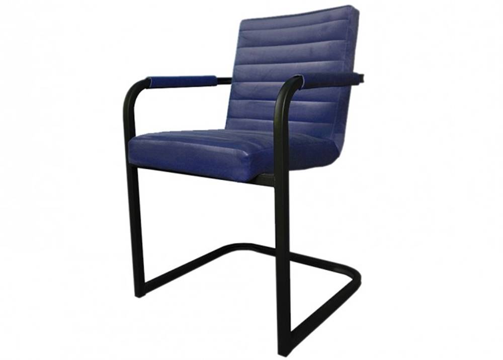 OKAY nábytok Jedálenská stolička Merenga čierna, modrá, značky OKAY nábytok