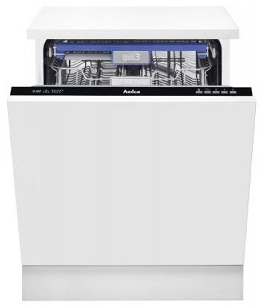 Amica Vstavaná umývačka riadu  MI 628 AEGB, 60 cm VADA VZHĽAD, značky Amica