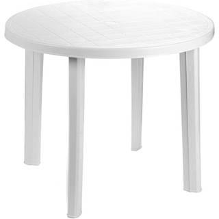 MERKURY MARKET Stôl Tondo biely, značky MERKURY MARKET