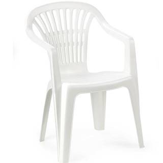 Záhradná stolička Scilla biela