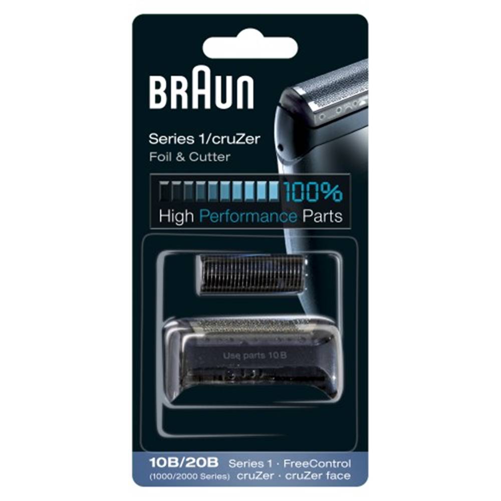 Braun Náhradné planžety CombiPack Series 1 - 10B, značky Braun