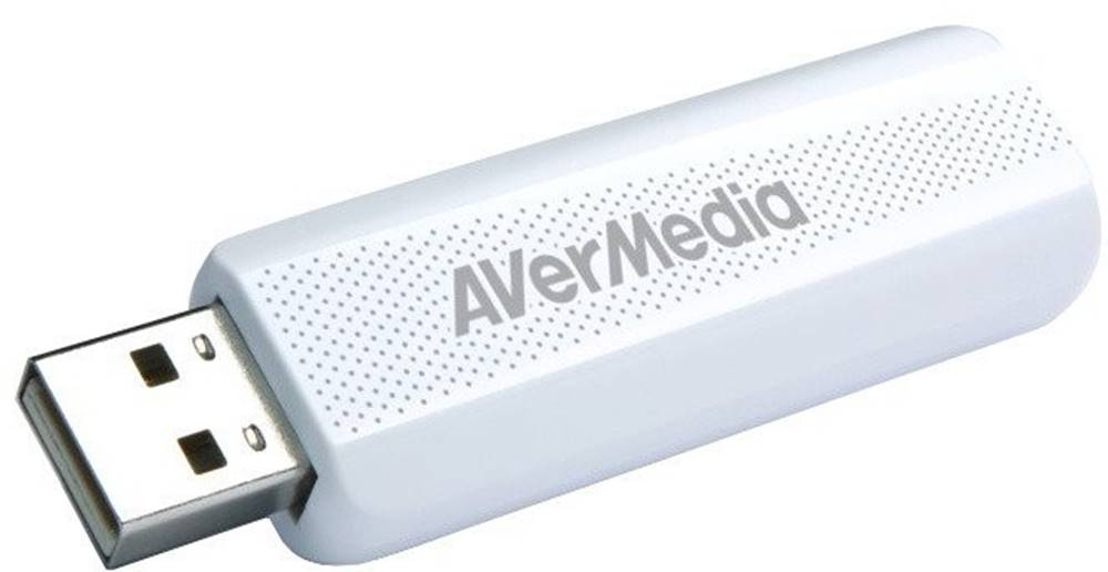 AVERMEDIA Externý USB tuner AVerMedia TV TD310, DVB-T/T2/C/HEVC ROZBALENÉ, značky AVERMEDIA