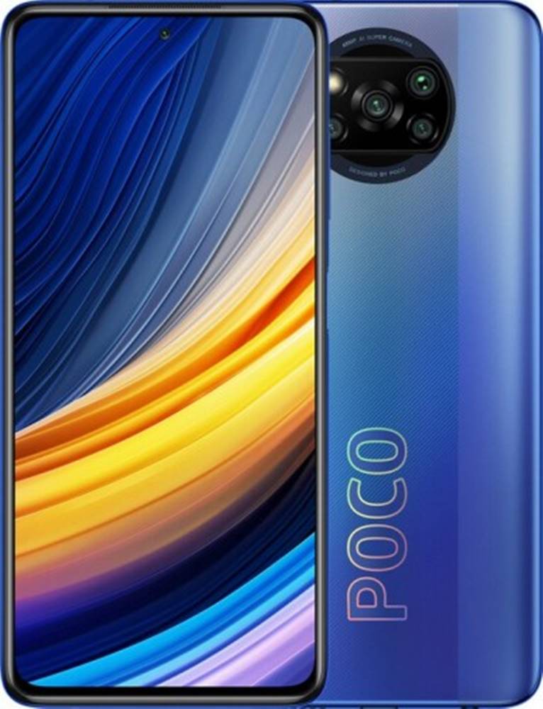 Poco Mobilný telefón  X3 Pro 8GB/256GB, modrá, značky Poco