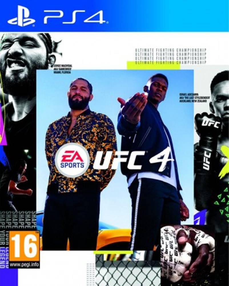 Electronic Arts UFC 4, značky Electronic Arts