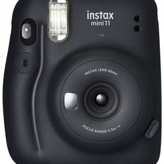 Fuji Fotoaparát film Instax Mini 11, čierna + Big bundle, značky Fuji