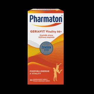 PHARMATON Geriavit vitality 50+ 30 tabliet
