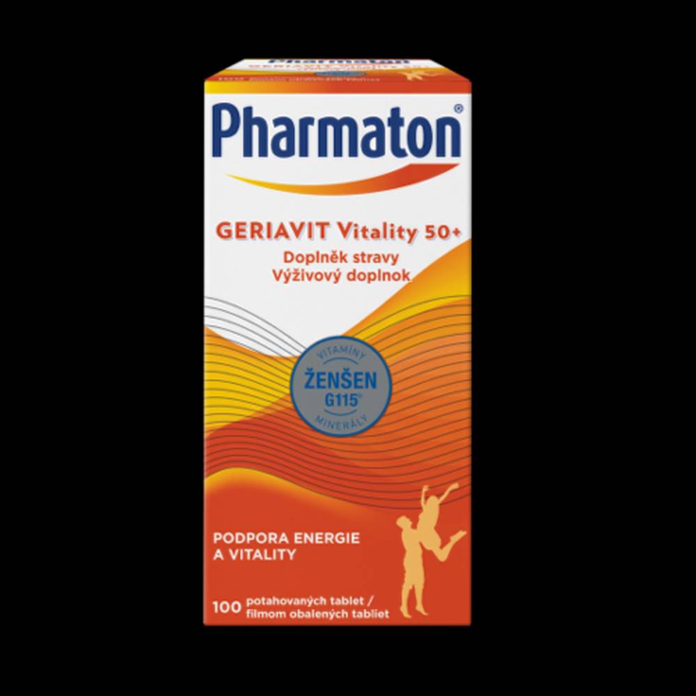 Pharmaton PHARMATON Geriavit vitality 50+ 100 tabliet