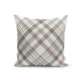 Minimalist Cushion Covers Sivo-béžová dekoratívna obliečka na vankúš  Flannel, 45 x 45 cm, značky Minimalist Cushion Covers