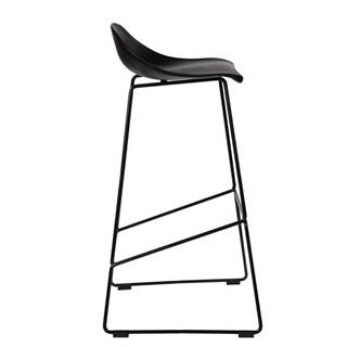 ArtD Barová stolička MOLLY HIGH | čierna