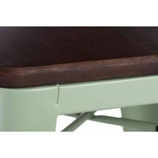 ArtD  Barová stolička Paris 75cm Drevená-Sosna orech zelená, značky ArtD