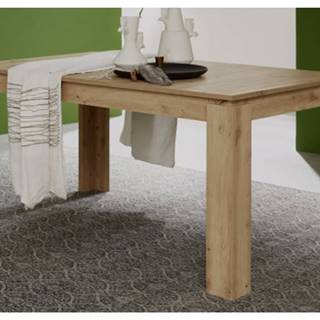 ASKO - NÁBYTOK Rozkladací jedálenský stôl Universal 160x90 cm, dub Wotan, značky ASKO - NÁBYTOK