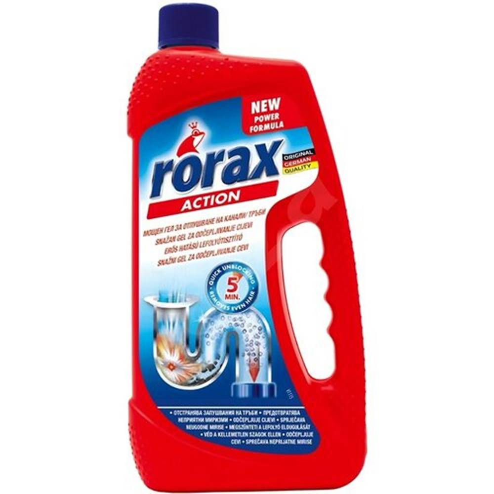 Frosch Rorax 2v1 gélový čistič odpadov 1000 ml, značky Frosch