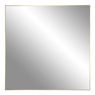 Nástenné zrkadlo s rámom v zlatej farbe HoNordic Jersey, 60 x 60 cm