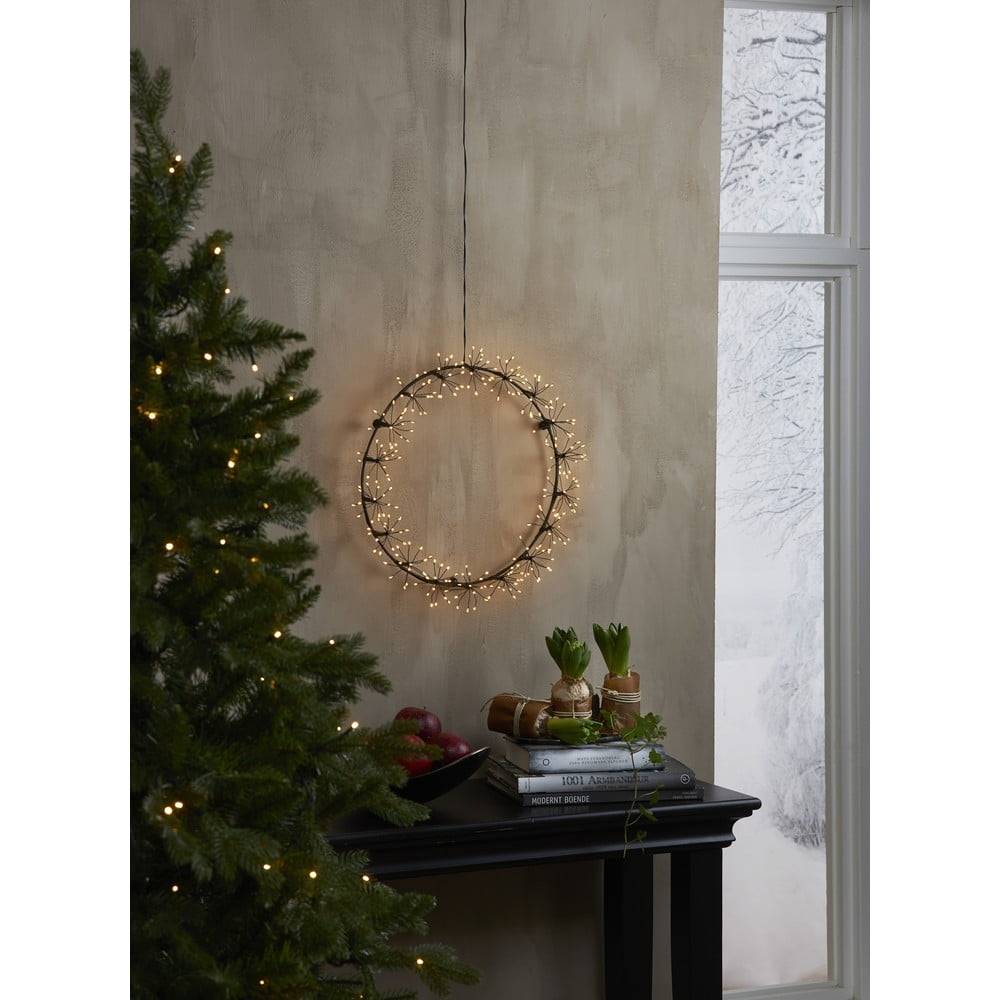 Star Trading Vianočná závesná svetelná LED dekorácia  Drop Flower, ø 35 cm, značky Star Trading