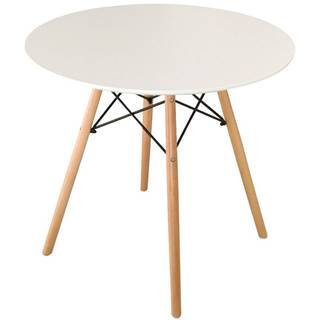 Stôl Oslo biely 80cm