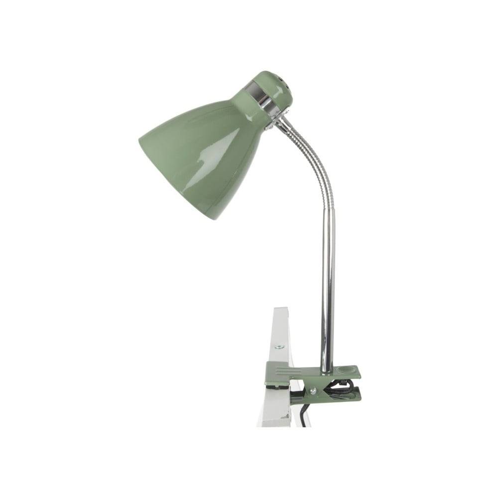 Leitmotiv Zelená lampa so svorkou ETH Clip, značky Leitmotiv