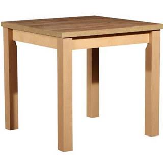 Jedálenský stôl ST44 80x80 dub wotan
