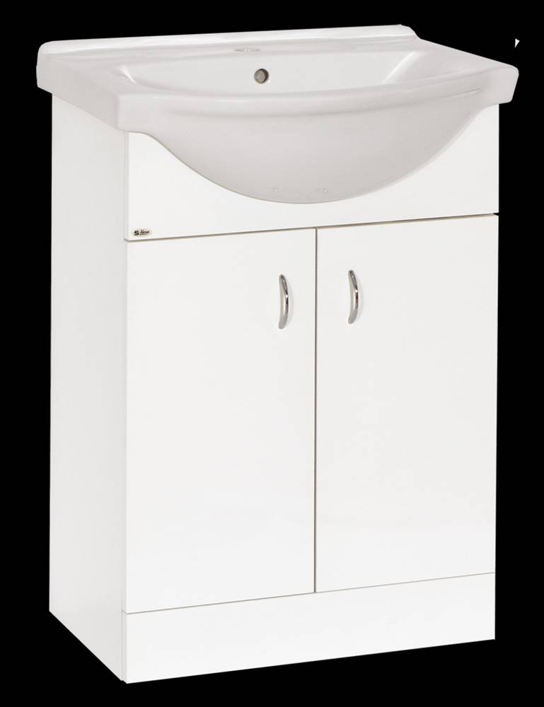 Multi Kúpeľňová skrinka s umývadlom  Pro 61x50 cm biela PRO60SOKL, značky Multi