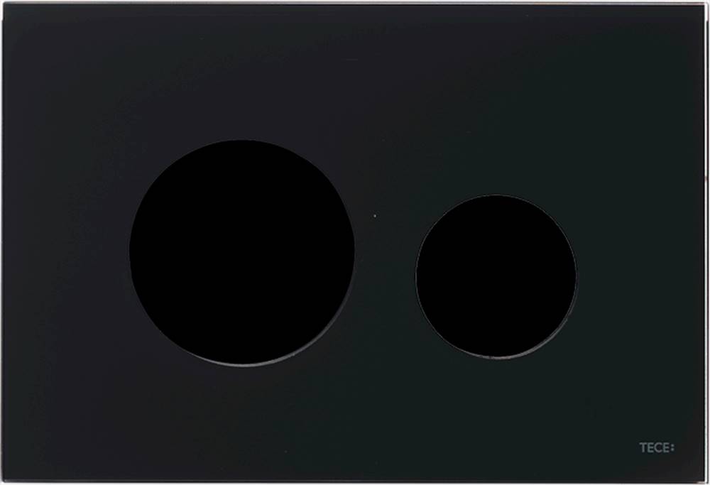 Tece Kryt ovládacieho tlačidla  Loop sklo v čiernej farbe, značky Tece