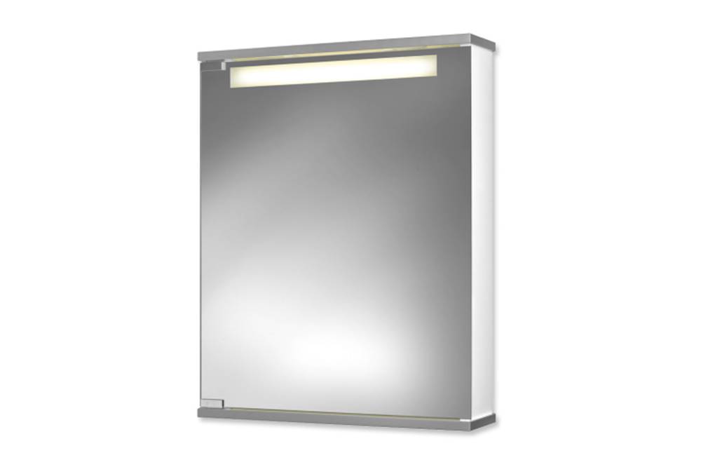 Jokey Zrkadlová skrinka s osvetlením  50x65 cm MDF biela CENTO50LS, značky Jokey