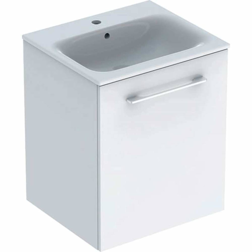 Geberit Kúpeľňová skrinka s umývadlom  Selnova 55x50,2x65,2 cm biela lesk, značky Geberit
