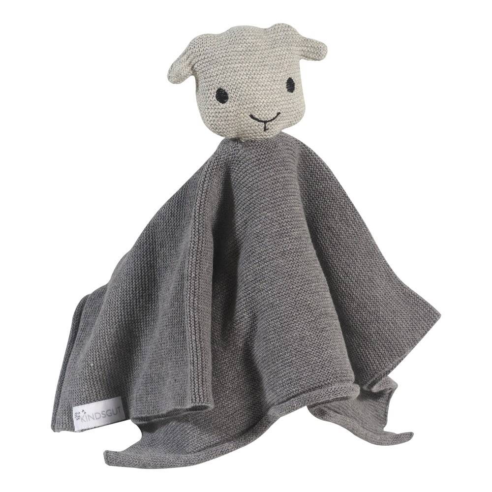 Kindsgut Sivá bavlnená maznacia hračka  Sheep, značky Kindsgut