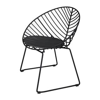 Bonami Selection Súprava 2 černých záhradných stoličiek  Coco, značky Bonami Selection