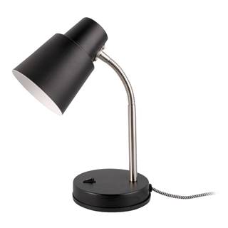 Leitmotiv Čierna stolová lampa  Scope, výška 30 cm, značky Leitmotiv