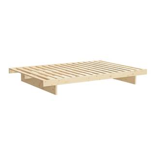 Karup Design Dvojlôžková posteľ z borovicového dreva  Kanso, 160 x 200 cm, značky Karup Design