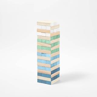 Spoločenská hra z masívneho dreva paulovnia Sunnylife Giga Jenga Tower