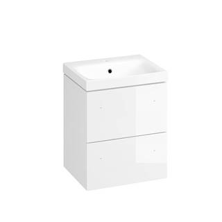Cersanit Kúpeľňová skrinka s umývadlom  Medley 50x59x40 cm biela lesk S801-353-DSM, značky Cersanit