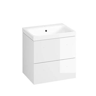 Cersanit Kúpeľňová skrinka s umývadlom  Medley 60x61.5x45 cm biela lesk S801-352-DSM, značky Cersanit