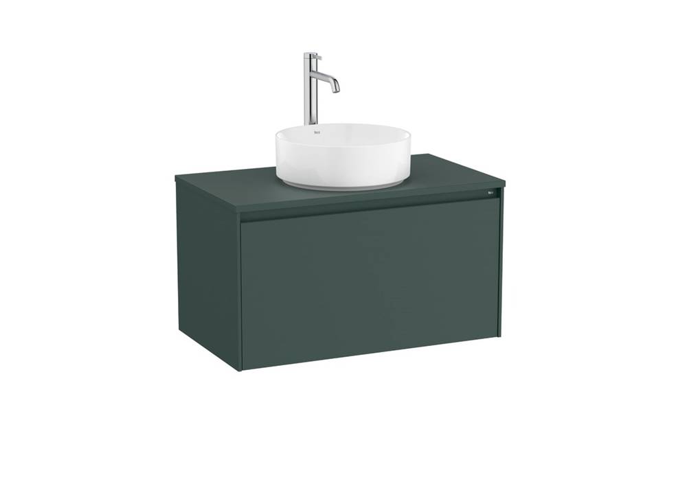 Roca Kúpeľňová skrinka pod umývadlo  ONA 79,4x44,3x45,7 cm zelená mat ONADESK801ZZM, značky Roca