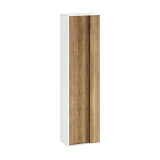 Ravak Kúpeľňová skrinka vysoká  Step 43x160x29 cm biela/dubová lesk, značky Ravak