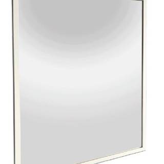 Zrkadlo Naturel Oxo v bielom ráme, 80x80 cm, ALUZ8080B