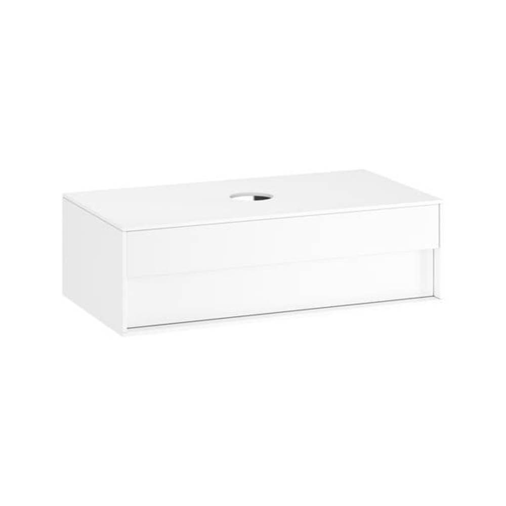 Ravak Kúpeľňová skrinka pod umývadlo  Step 100x30,5x54 cm biela/biela lesk, značky Ravak