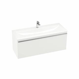 Kúpeľňová skrinka pod umývadlo Ravak Clear 100x38 cm biela
