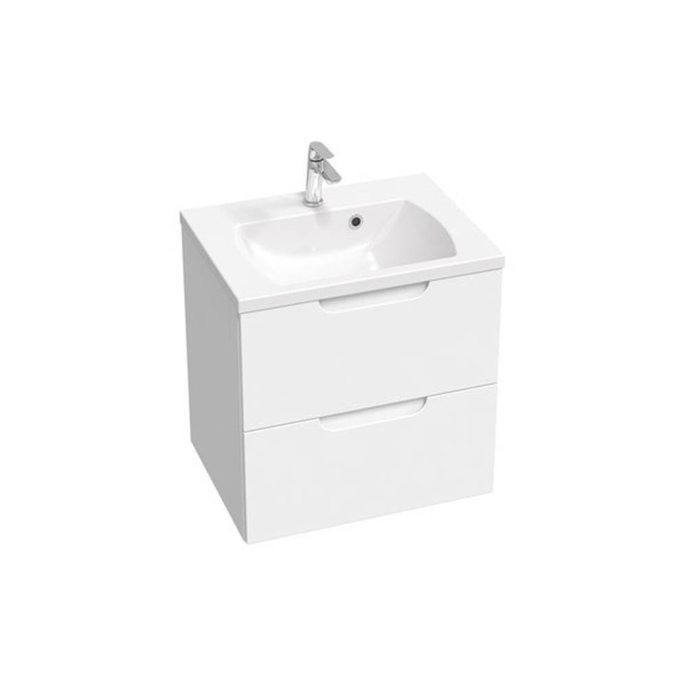 Ravak Kúpeľňová skrinka pod umývadlo  Classic II 70x58,5x45 cm v šedej farbe lesk, značky Ravak