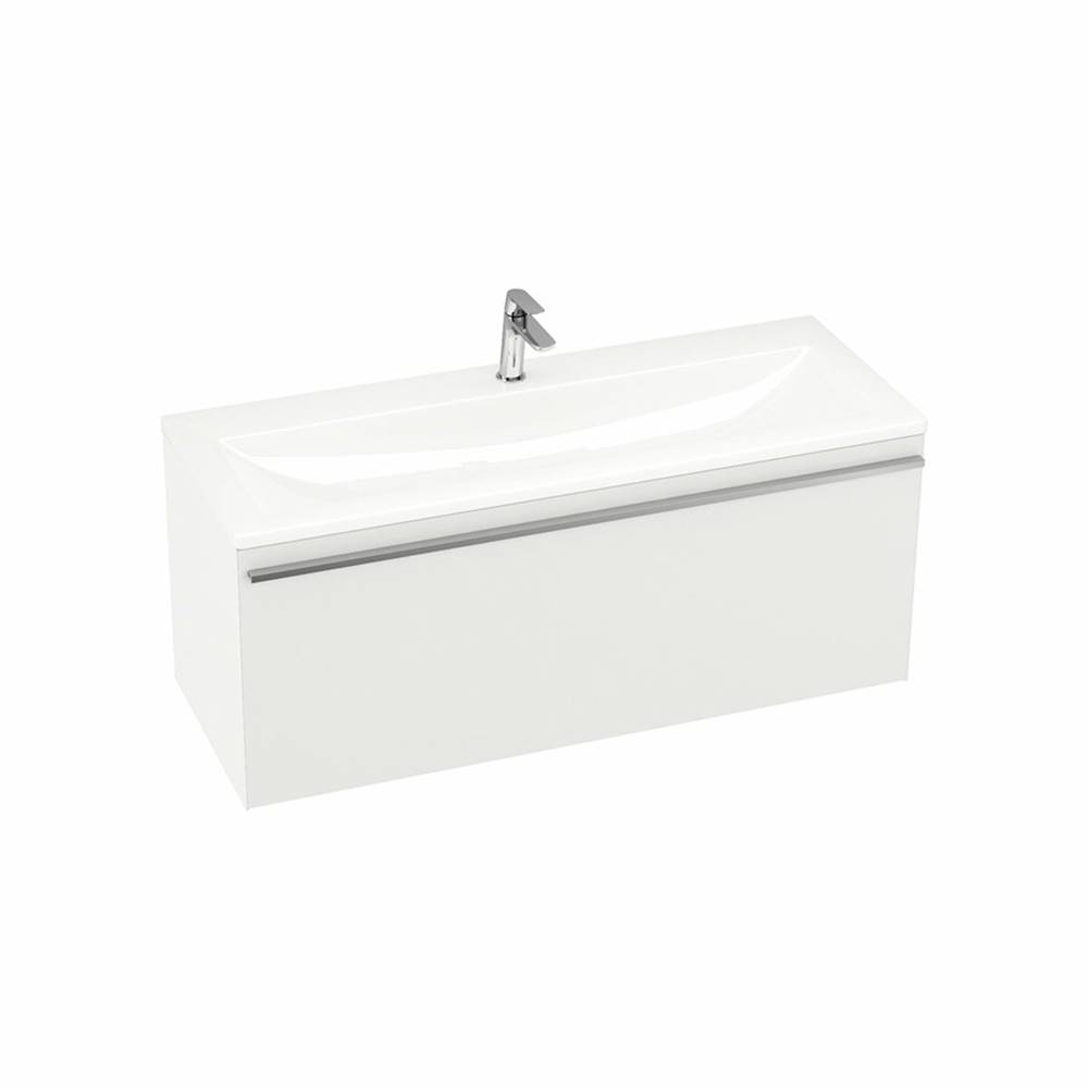 Ravak Kúpeľňová skrinka pod umývadlo  Clear 100x38 cm biela, značky Ravak