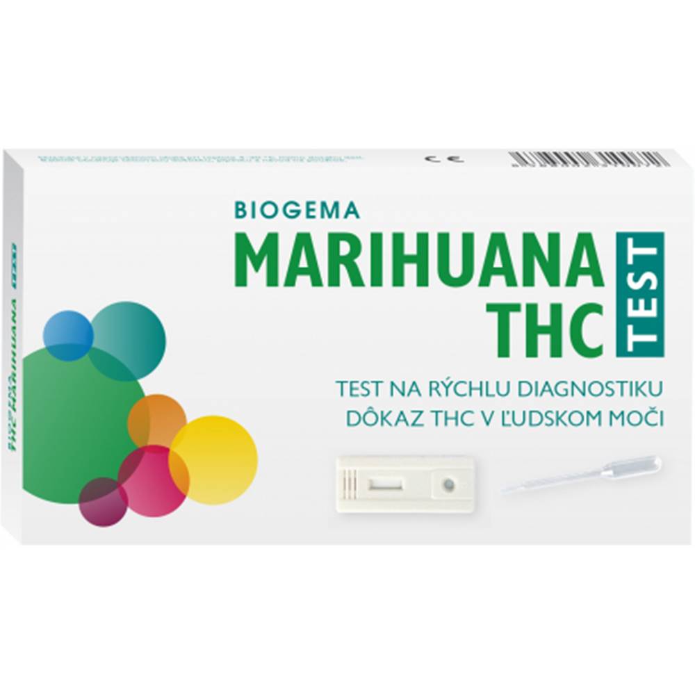  Biogema THC Marihuana drogový test na stanovenie drog v moči 1ks