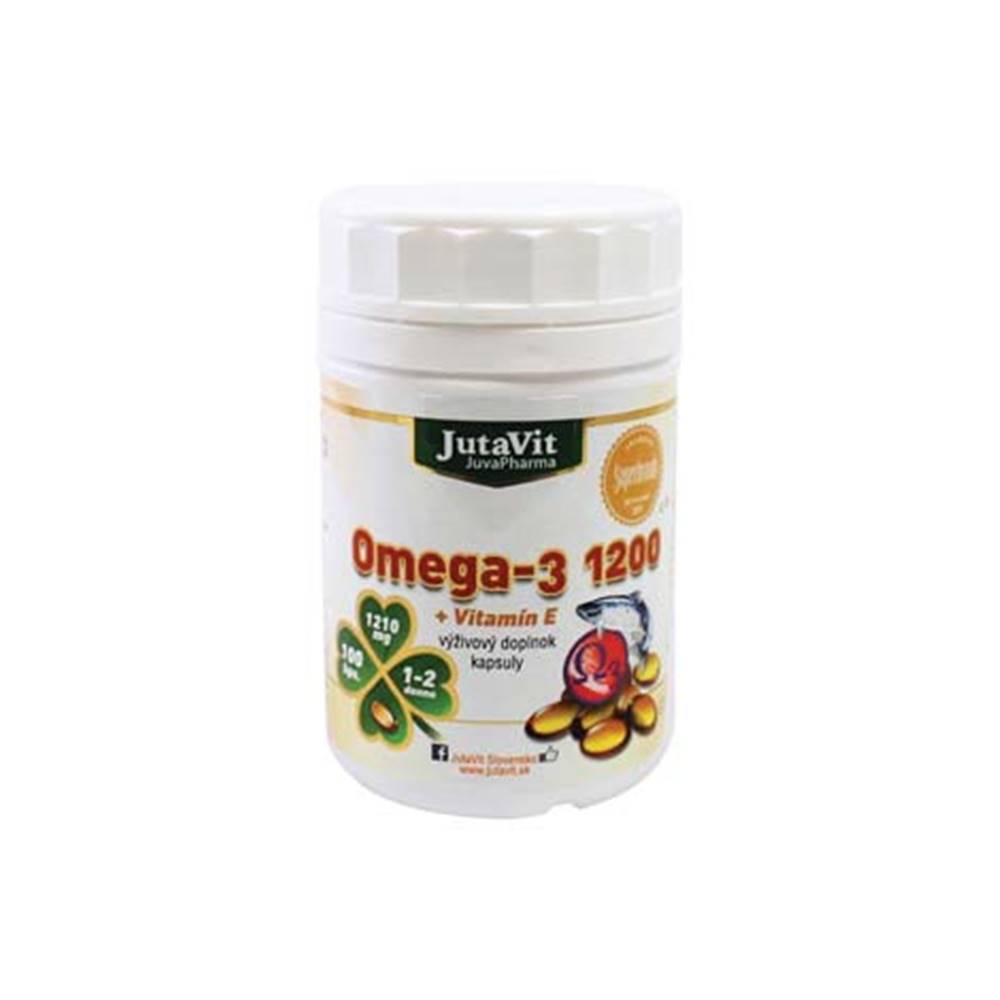JutaVit Omega-3 1200 mg + V...