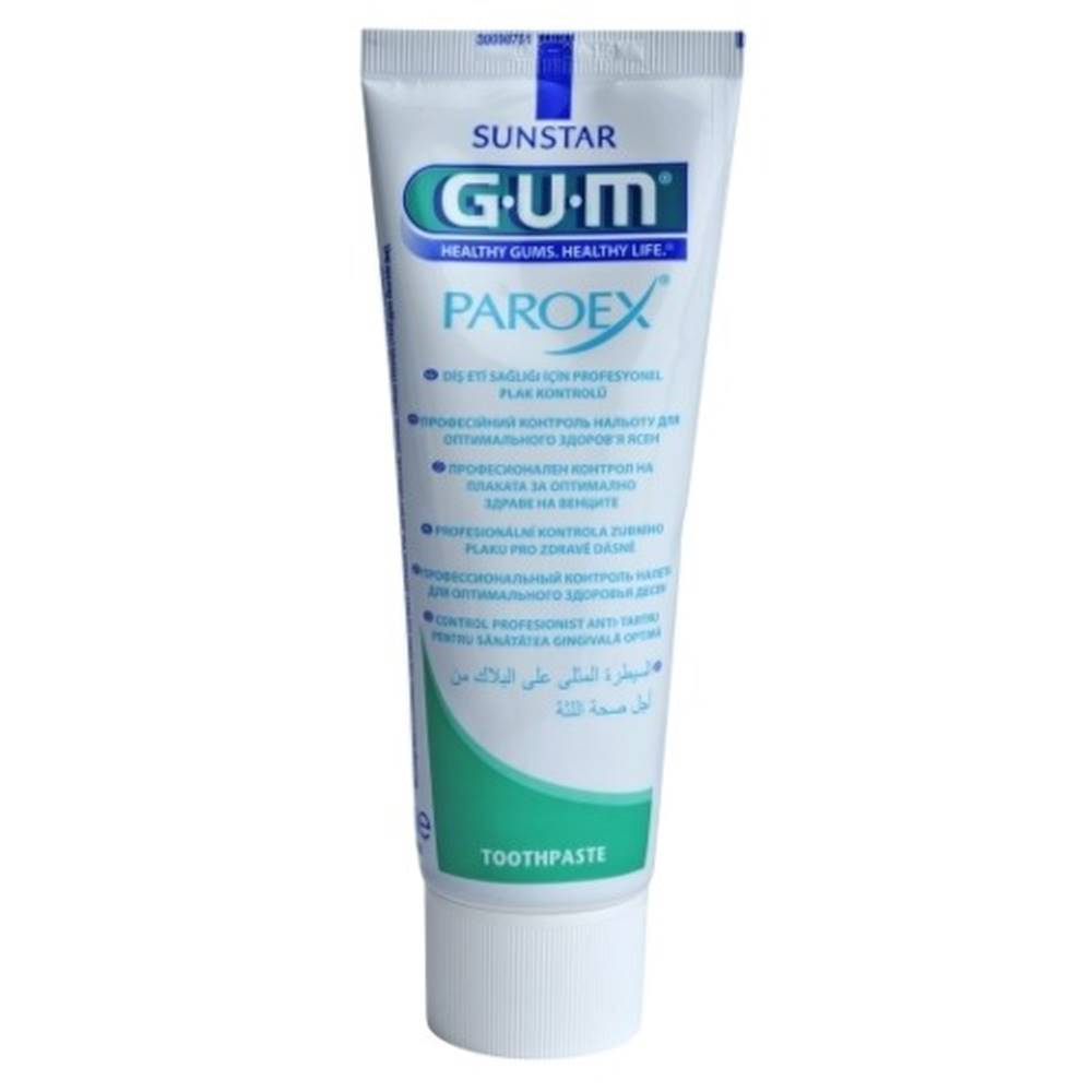 GUM GUM zubná pasta paroex 0,06% 75 ml