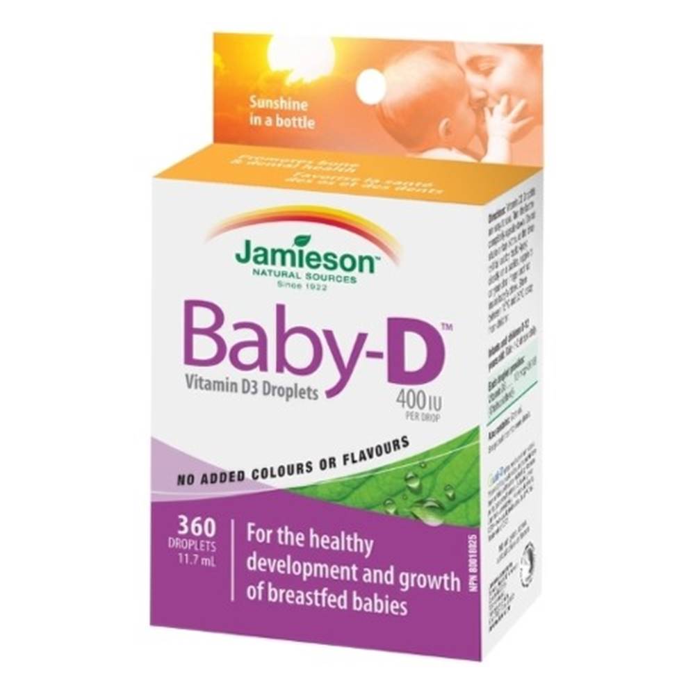 Jamieson JAMIESON Baby D vitamín D3 kvapky 11,7 ml
