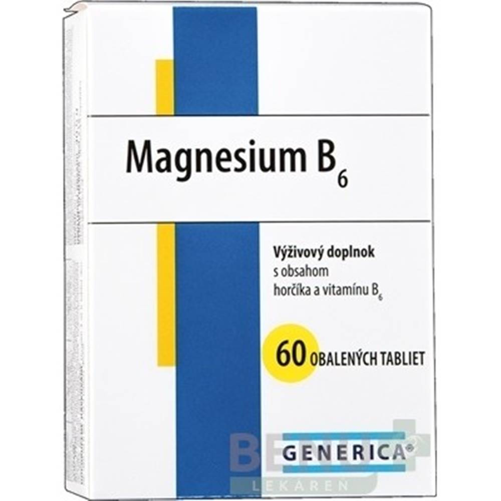 Generica GENERICA Magnesium B6 60 tabliet