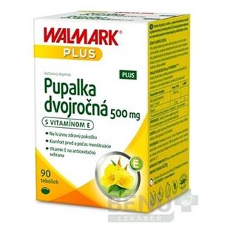 WALMARK Pupalka dvojročná 500 mg s vitamínom E 90 kapsúl