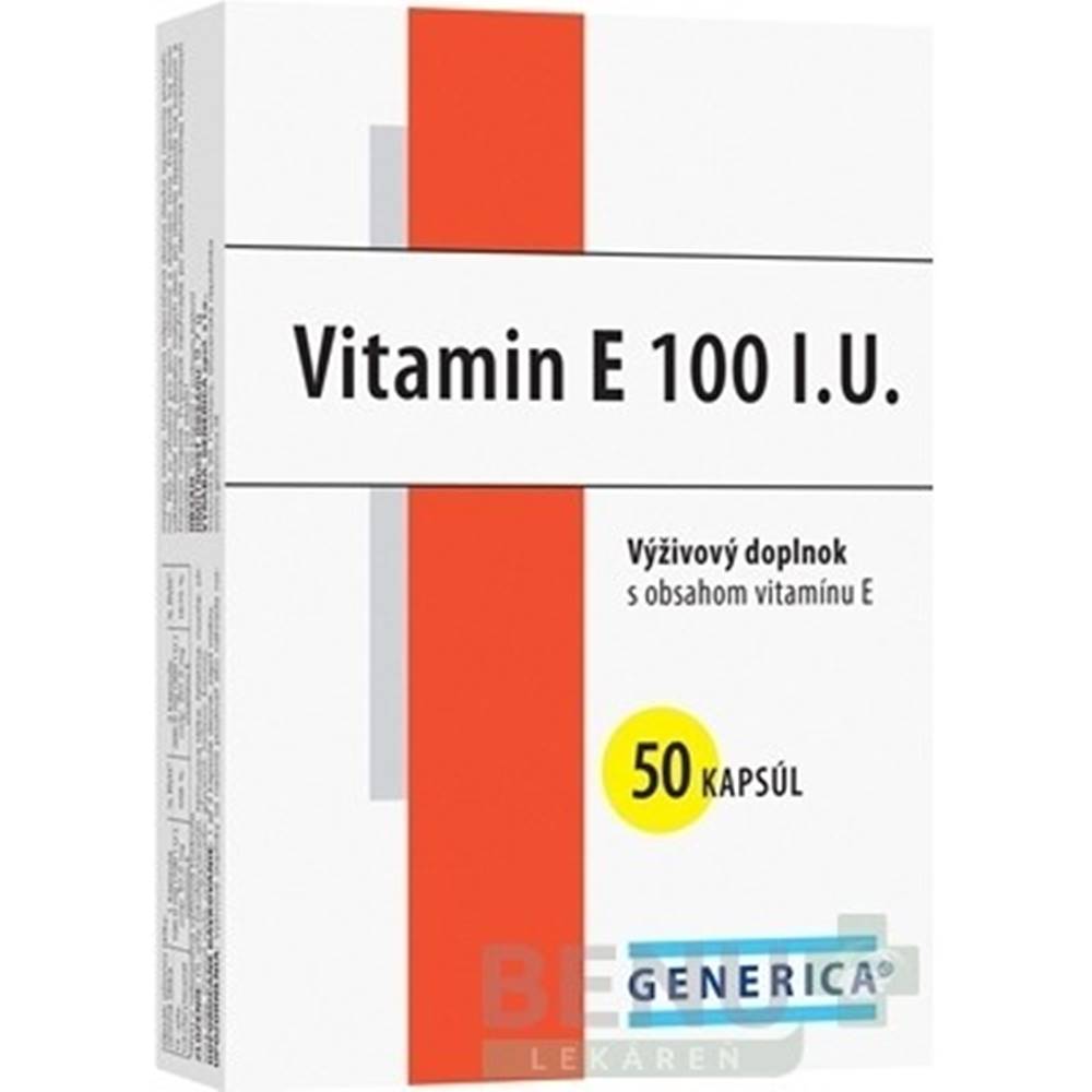 Generica GENERICA Vitamín E 100 I.U. 50 kapsúl