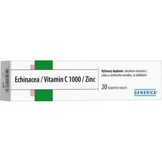 GENERICA Echinacea/Vitamin C 1000/Zinc tbl eff 20
